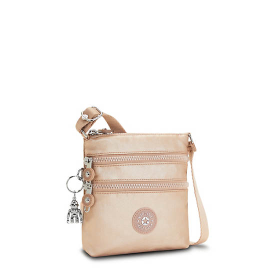 Bolsos Mini Kipling Alvar Extra Small Metallic Dorados | MX 1308HA